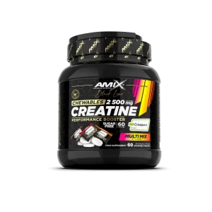 CREATINE CHEWABLES 60TAB  BLACK EDITION - AMIX