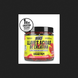 CREATINA LLAVE ÁCIDA 90 GUMMIES-BIG